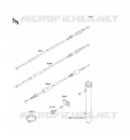 CABLES voor Kawasaki KX60 1993