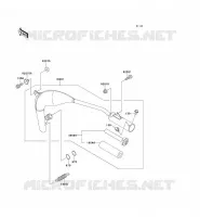 EXHAUST voor Kawasaki KX60 1993