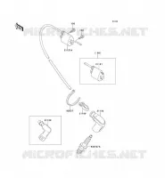 IGNITION COIL voor Kawasaki KX60 1993
