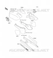 LABELS voor Kawasaki KX60 1993