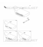 SEAT voor Kawasaki KX60 1993