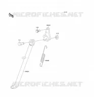 STAND voor Kawasaki KX60 1993