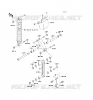SUSPENSION voor Kawasaki KX60 1993
