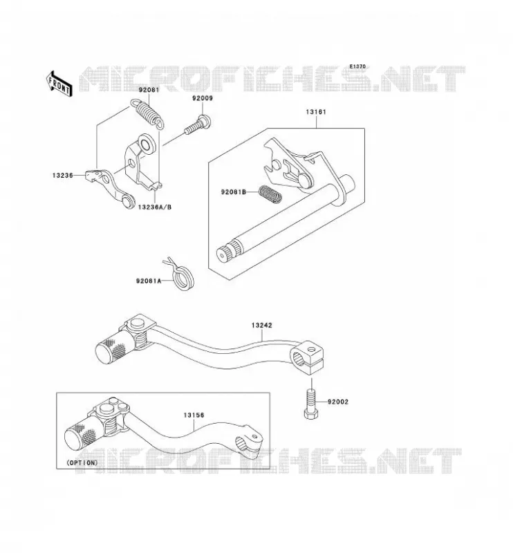 SHIFT Kawasaki TOUT-TERRAIN 65 2001 KX65  KX65-A2