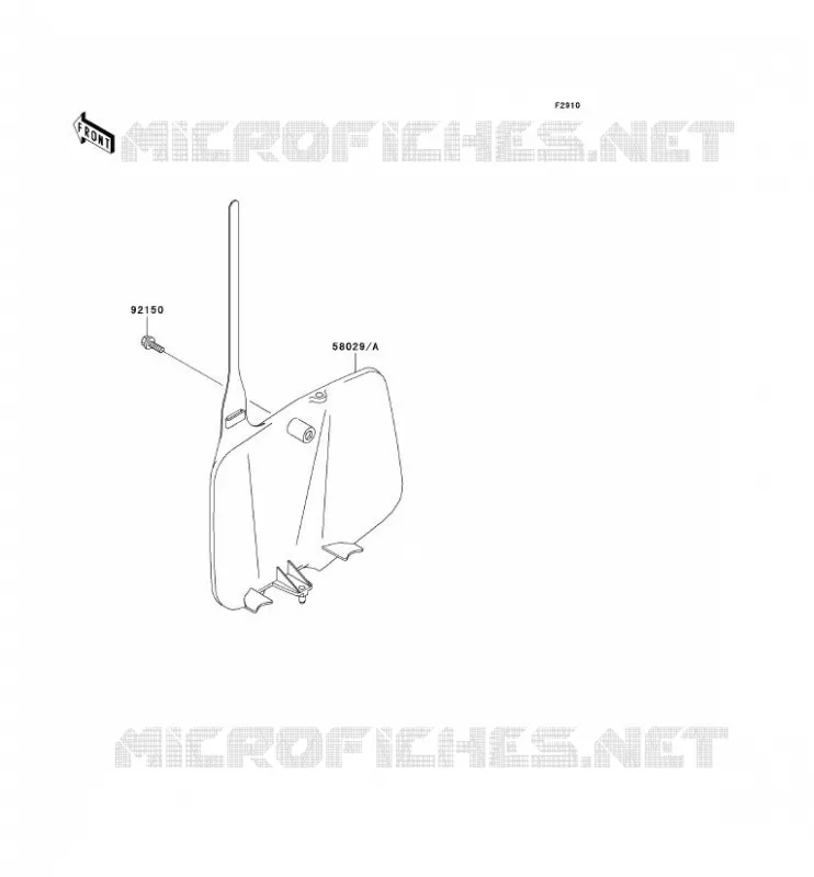 ACCESSORY Kawasaki TOUT-TERRAIN 65 2002 KX65  KX65-A3