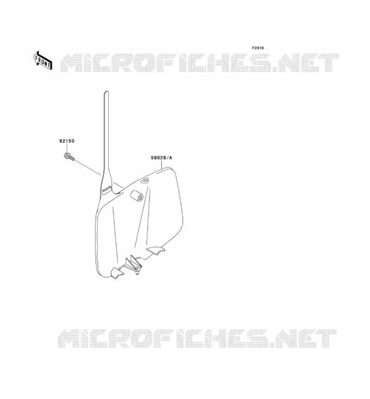 ACCESSORY Kawasaki TOUT-TERRAIN 65 2004 KX65  KX65-A5