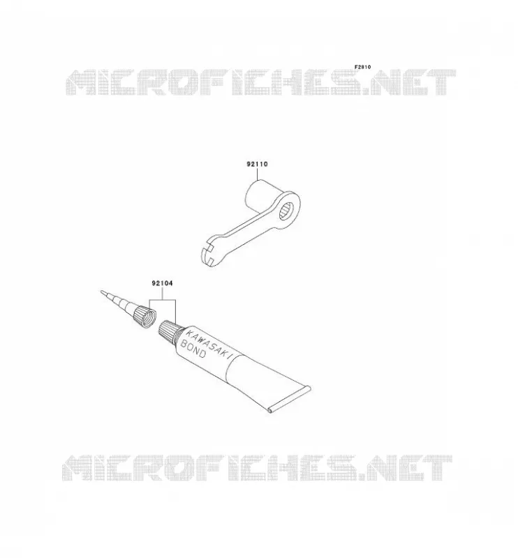 TOOL Kawasaki TOUT-TERRAIN 65 2005 KX65  KX65-A6