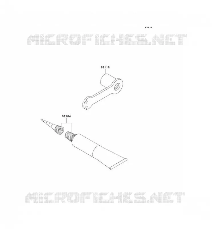 TOOL Kawasaki TOUT-TERRAIN 65 2008 KX65  KX65A8F
