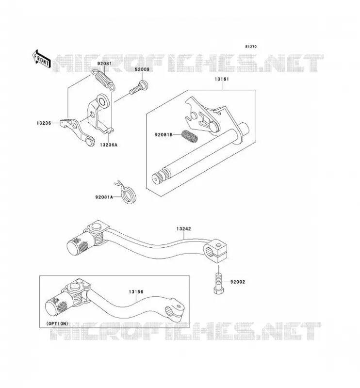SHIFT Kawasaki TOUT-TERRAIN 65 2011 KX65  KX65ABF
