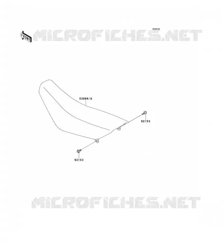 SEAT Kawasaki TOUT-TERRAIN 65 2013 KX65  KX65ADF