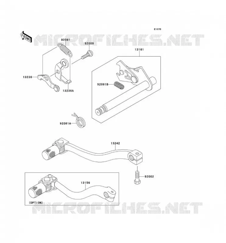 SHIFT Kawasaki TOUT-TERRAIN 65 2013 KX65  KX65ADF