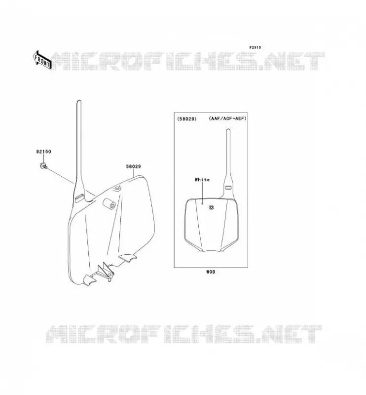 ACCESSORY Kawasaki TOUT-TERRAIN 65 2014 KX65  KX65AEF