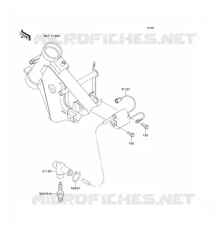 IGNITION SYSTEM Kawasaki TOUT-TERRAIN 65 2014 KX65  KX65AEF