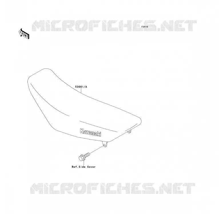 SEAT Kawasaki TOUT-TERRAIN 80 1997 KX80  KX80-R7