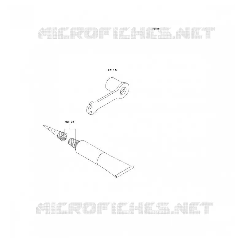 TOOL Kawasaki TOUT-TERRAIN 85 2006 KX85  KX85A6F