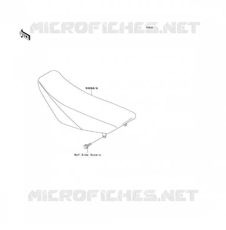 SEAT Kawasaki TOUT-TERRAIN 85 2009 KX85  KX85A9F