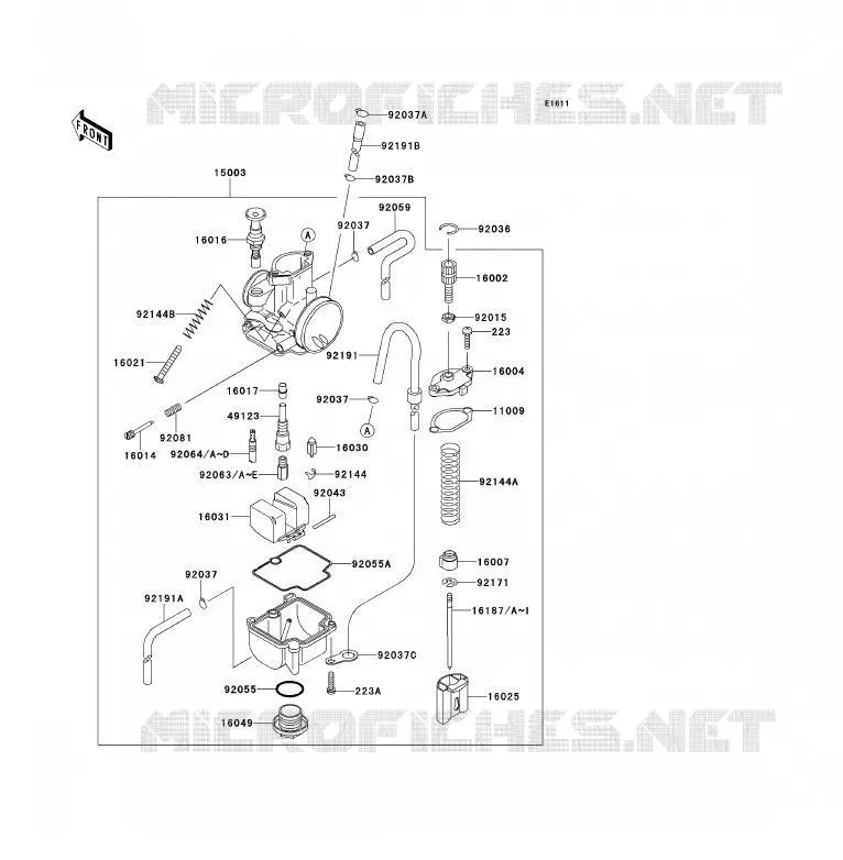 CARBURETOR Kawasaki TOUT-TERRAIN 85 2012 KX85 - KX85 II  KX85ACF