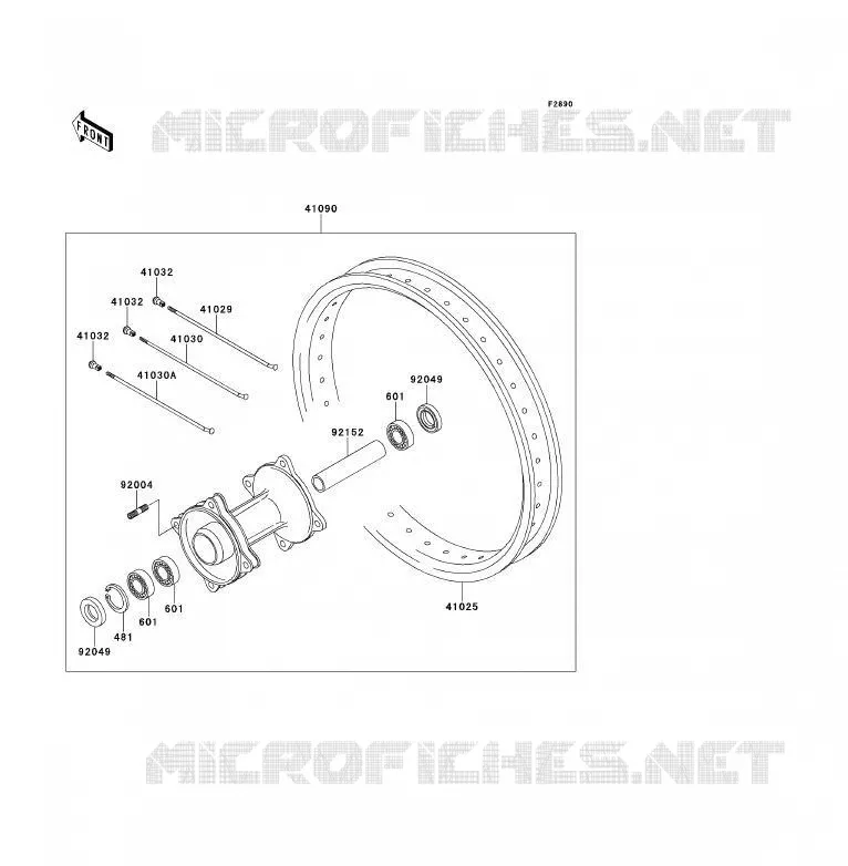 OPTION PARTS Kawasaki TOUT-TERRAIN 85 2013 KX85 - KX85 II  KX85ADF