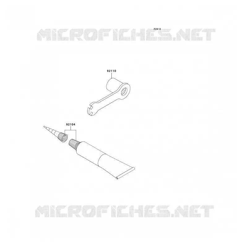 TOOL Kawasaki TOUT-TERRAIN 85 2006 KX85 - KX85 II  KX85B6F