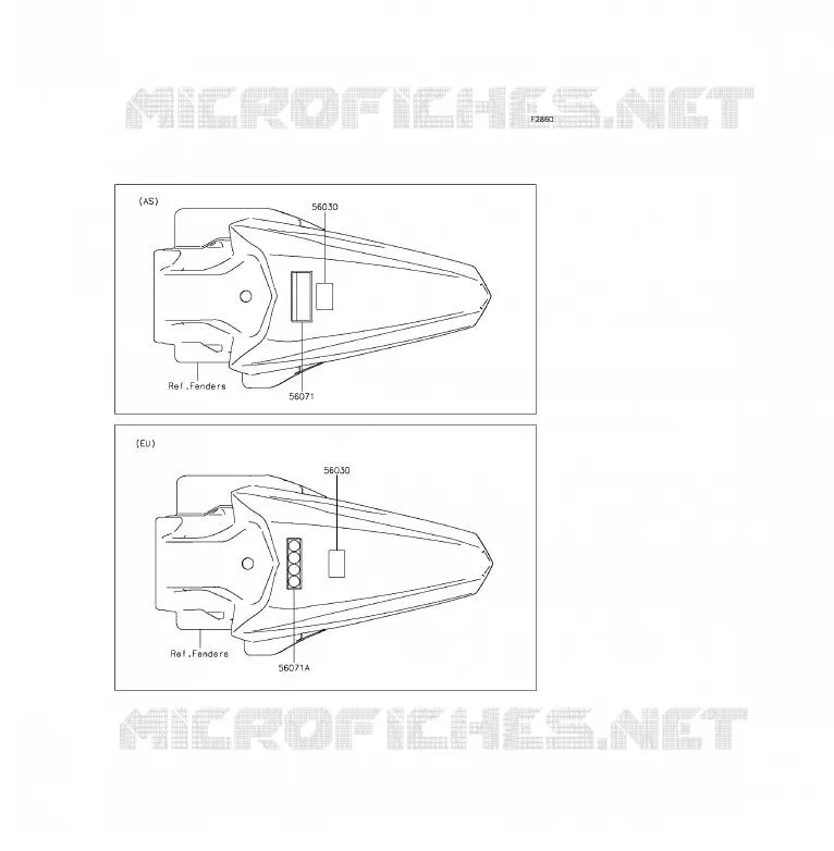 LABELS Kawasaki TOUT-TERRAIN 85 2014 KX85  KX85CEF