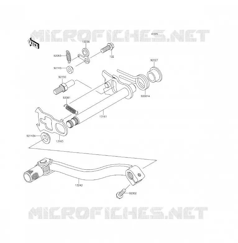 SHIFT Kawasaki TOUT-TERRAIN 85 2015 KX85  KX85CFF