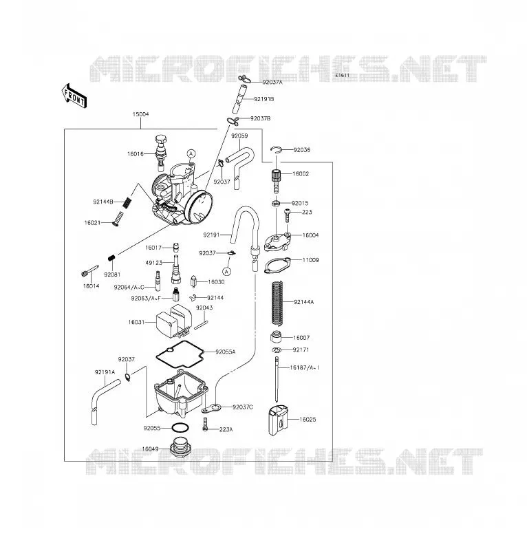 CARBURETOR Kawasaki TOUT-TERRAIN 85 2016 KX85  KX85CGF