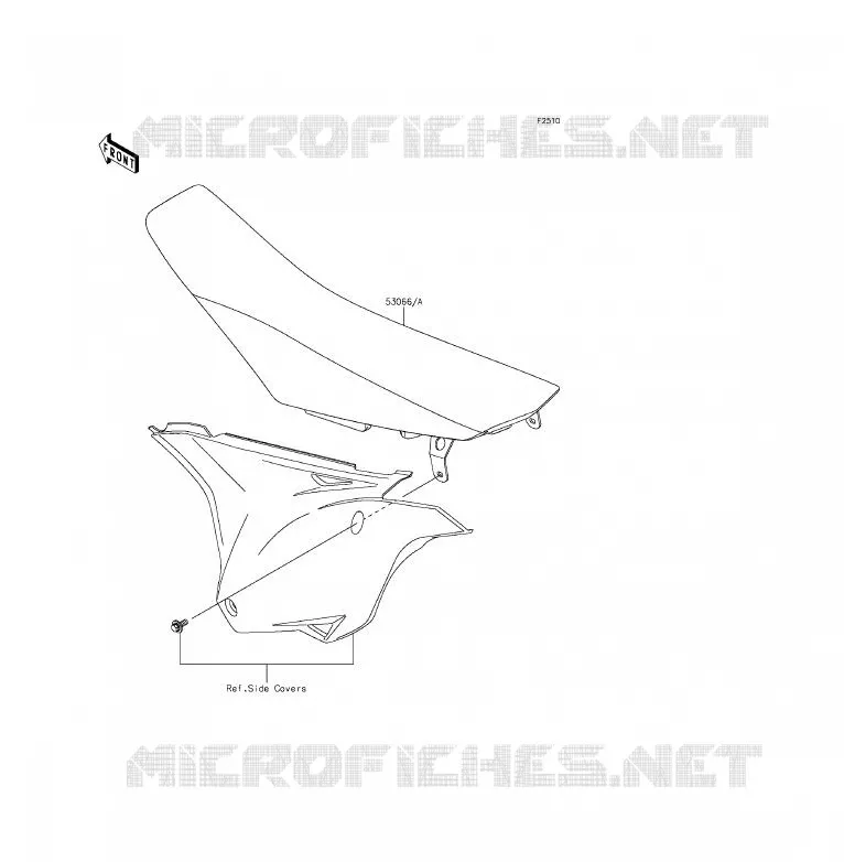 SEAT Kawasaki TOUT-TERRAIN 85 2016 KX85  KX85CGF