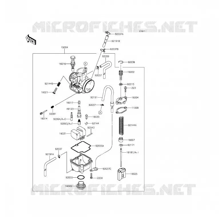 CARBURETOR Kawasaki TOUT-TERRAIN 85 2015 KX85 - KX85 II  KX85DFF