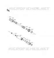 DRIVE SHAFT(H&Eacute;LICE) voor Kawasaki BRUTE FORCE 750 4X4I EPS 2017