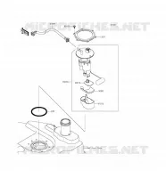 FUEL PUMP voor Kawasaki BRUTE FORCE 750 4X4I EPS 2017
