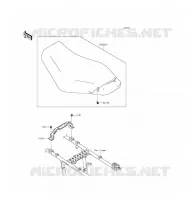 SEAT voor Kawasaki BRUTE FORCE 750 4X4I EPS 2017