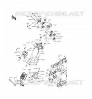 STEERING COLUMN voor Kawasaki BRUTE FORCE 750 4X4I EPS 2017