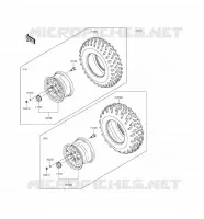 TIRES voor Kawasaki BRUTE FORCE 750 4X4I EPS 2017