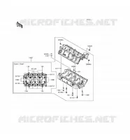 CRANKCASE(S) voor Kawasaki JET SKI STX-15F 2017