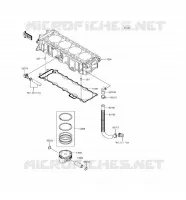 CYLINDER   PISTON  voor Kawasaki JET SKI STX-15F 2017