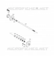 DRIVE SHAFT voor Kawasaki JET SKI STX-15F 2017