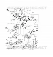 ELECTRIC EQUIPMENT voor Kawasaki JET SKI STX-15F 2017