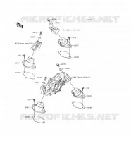 ENGINE MOUNT voor Kawasaki JET SKI STX-15F 2017