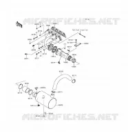 EXHAUST voor Kawasaki JET SKI STX-15F 2017