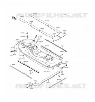 MOUSSE voor Kawasaki JET SKI STX-15F 2017