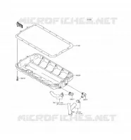 OIL PAN voor Kawasaki JET SKI STX-15F 2017
