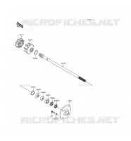 DRIVE SHAFT voor Kawasaki JET SKI ULTRA 310X 2017