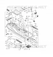 COVER voor Kawasaki JET SKI ULTRA 310R 2016