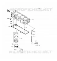 CYLINDER   PISTON  voor Kawasaki JET SKI ULTRA 310R 2016