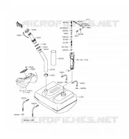 FUEL TANK voor Kawasaki JET SKI ULTRA 310R 2016