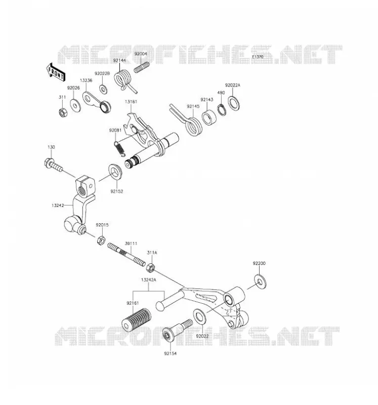 SHIFT Kawasaki MOTOS 250 2016 Z250SL ABS  BR250FGF