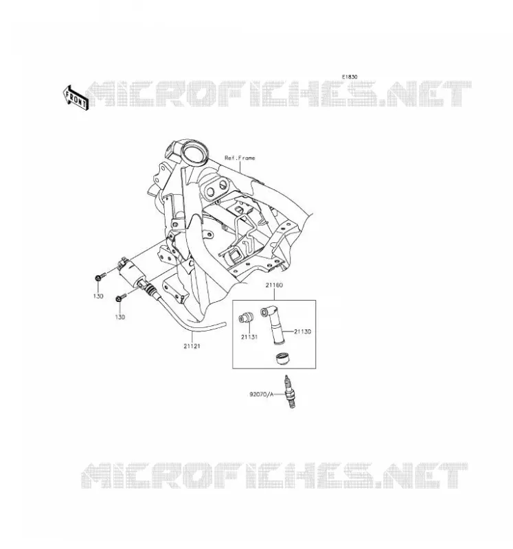 IGNITION SYSTEM Kawasaki MOTOS 250 2016 NINJA 250SL  BX250AGF