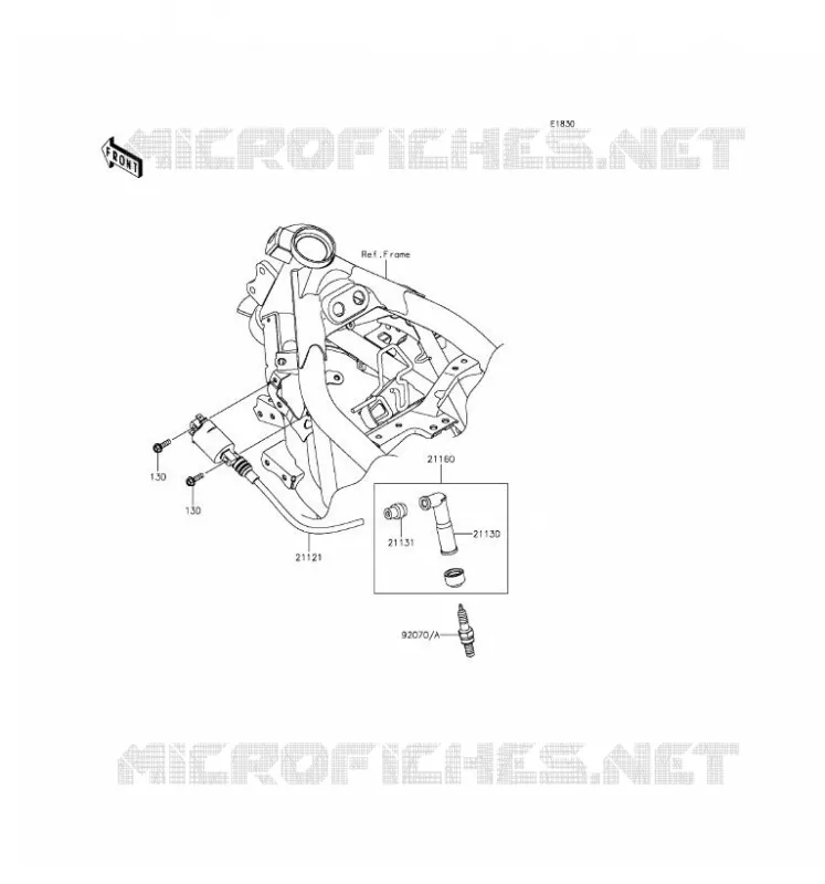 IGNITION SYSTEM Kawasaki MOTOS 250 2016 NINJA 250SL ABS  BX250BGF