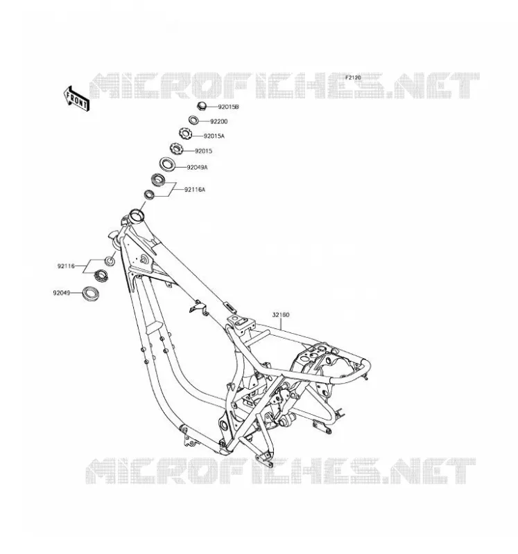 CHASSIS Kawasaki MOTOS 800 2016 W800  EJ800AGS