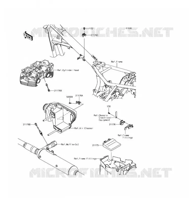 FUEL INJECTION Kawasaki MOTOS 800 2016 W800  EJ800AGS